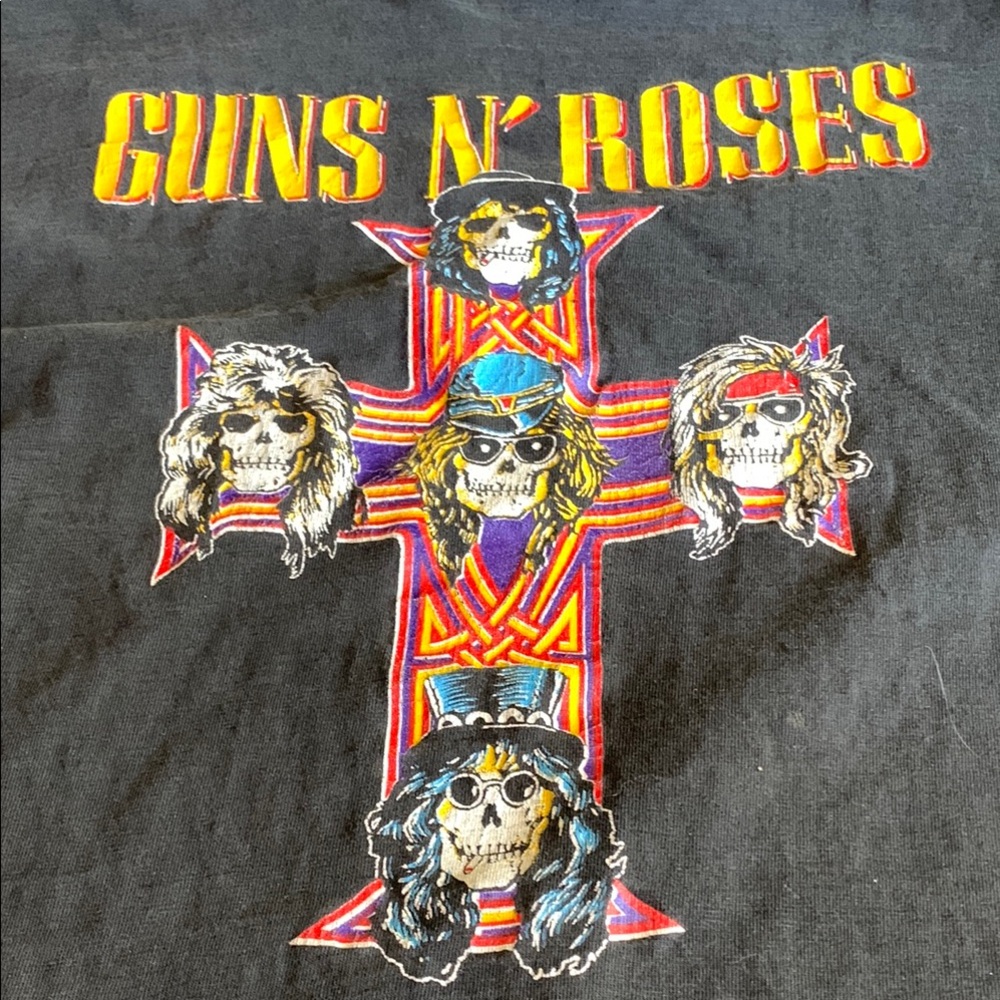 Guns N' Roses Graphic Tee Vintage Authentic